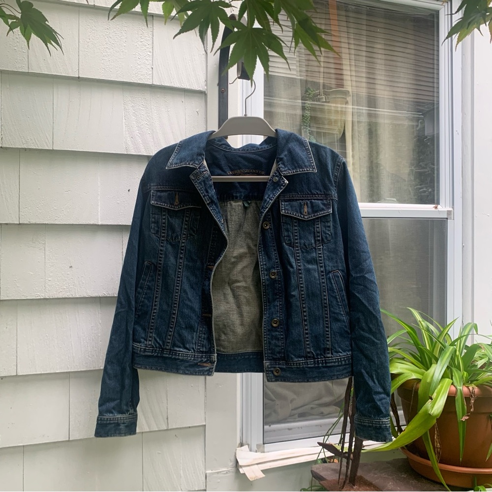Ralph Lauren Denim Jacket Size Medium